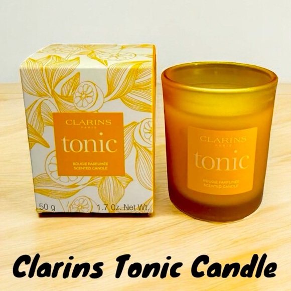 Clarins Tonic Candle ~ NIB! - Picture 1 of 15